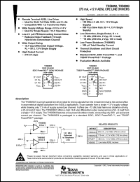 Click here to download THS6092CDDAG3 Datasheet