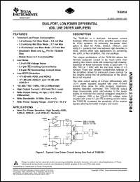 Click here to download THS6184RHFR Datasheet