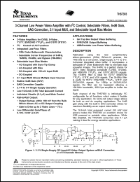 Click here to download THS7303PW Datasheet