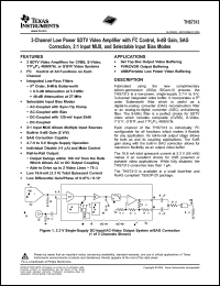 Click here to download THS7313PWR Datasheet