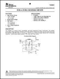 Click here to download THS9001DBVR Datasheet