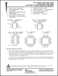 Click here to download TL062ACDE4 Datasheet