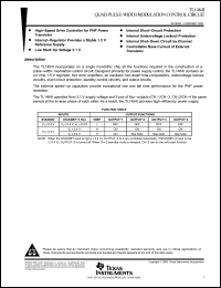 Click here to download TL1464IPTRG4 Datasheet