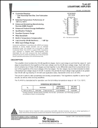 Click here to download TL441-EP Datasheet