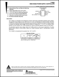 Click here to download TL499ACPSRE4 Datasheet