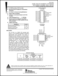 Click here to download TLC1541CDWG4 Datasheet