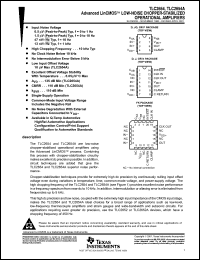 Click here to download TLC2654C-8DG4 Datasheet