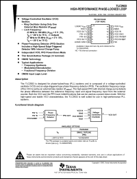 Click here to download TLC2933IPW Datasheet