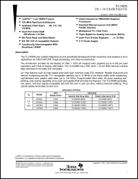 Click here to download TLC34058-110MGA Datasheet