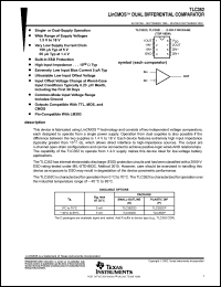 Click here to download TLC352IPE4 Datasheet