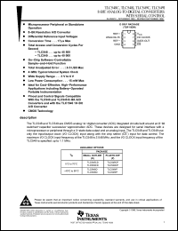 Click here to download TLC548CDRG4 Datasheet