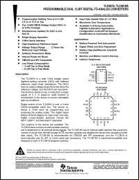 Click here to download TLC5618CDR Datasheet