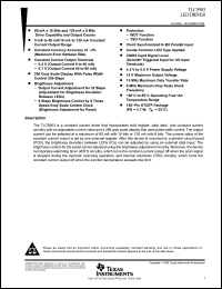 Click here to download TLC5903PZP Datasheet