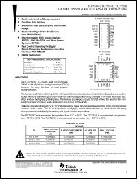 Click here to download TLC7524CNS Datasheet