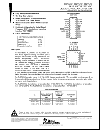 Click here to download TLC7628CDWRG4 Datasheet