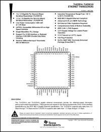 Click here to download TLK2201AIRCP Datasheet