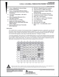 Click here to download TLK2201AJRGQE Datasheet