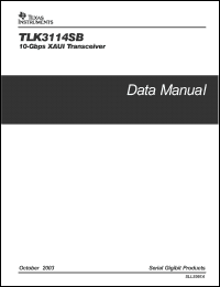 Click here to download TLK3114SBGNT Datasheet