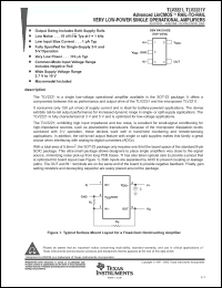 Click here to download TLV2221IDBVRG4 Datasheet