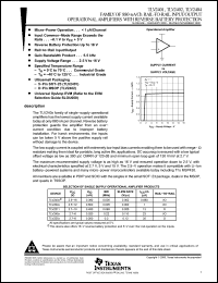 Click here to download TLV2401IDBVT Datasheet