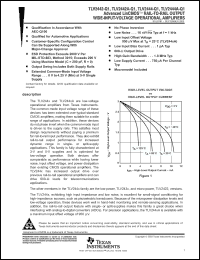 Click here to download TLV2442-Q1 Datasheet
