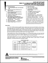 Click here to download TLV2772AMDREP Datasheet