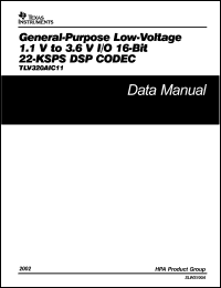 Click here to download TLV320AIC11IPFBG4 Datasheet