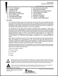 Click here to download TLV320AIC27TPFB Datasheet