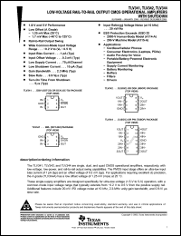 Click here to download TLV341AIDBVRE4 Datasheet