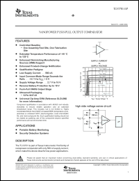 Click here to download TLV3701-EP Datasheet