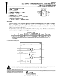Click here to download TLV4120IDGNRG4 Datasheet