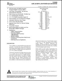 Click here to download TLV5580CPWRG4 Datasheet