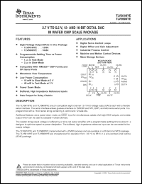 Click here to download TLV5610IYER Datasheet