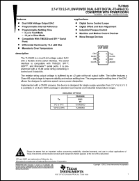 Click here to download TLV5625CDRG4 Datasheet