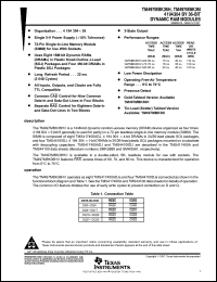 Click here to download TM497MBK36I Datasheet