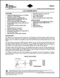 Click here to download TMDS341PFCR Datasheet