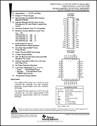Click here to download TMS27PC010A-20FML Datasheet