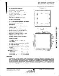 Click here to download TMS320C25GBA Datasheet
