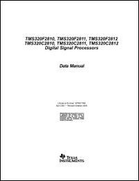Click here to download TMS320C2812ZHHA Datasheet