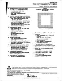 Click here to download TMS320C6201-167 Datasheet