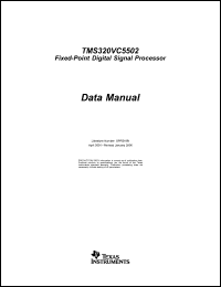 Click here to download TMS320VC5502-200 Datasheet