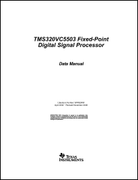Click here to download TMS320VC5503-200 Datasheet