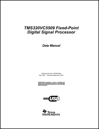 Click here to download TMS320VC5509PGE31 Datasheet