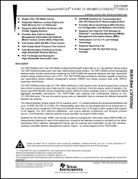 Click here to download TNETX4080 Datasheet