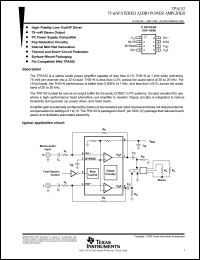 Click here to download TPA152DRG4 Datasheet