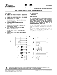 Click here to download TPA3100D2PHPRG4 Datasheet