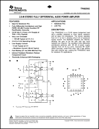 Click here to download TPA6020A2RGWR Datasheet