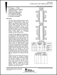 Click here to download TPIC6A259DWR Datasheet