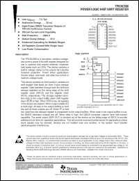 Click here to download TPIC6C596PWR Datasheet