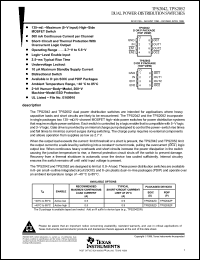 Click here to download TPS2052PE4 Datasheet